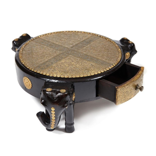 Столик Secret De Maison «3 Slona» (mod. ND-005) (Чёрно-коричневый) фото № 3