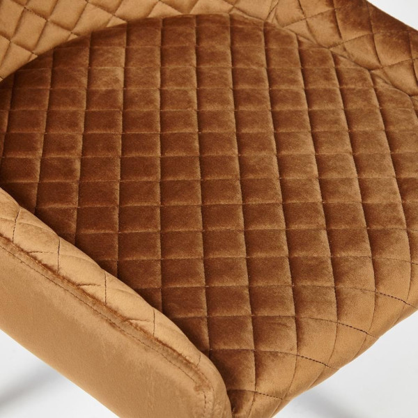 Стул ELI (mod. 8202) (коричневый (G-062-61)/черный) фото № 3