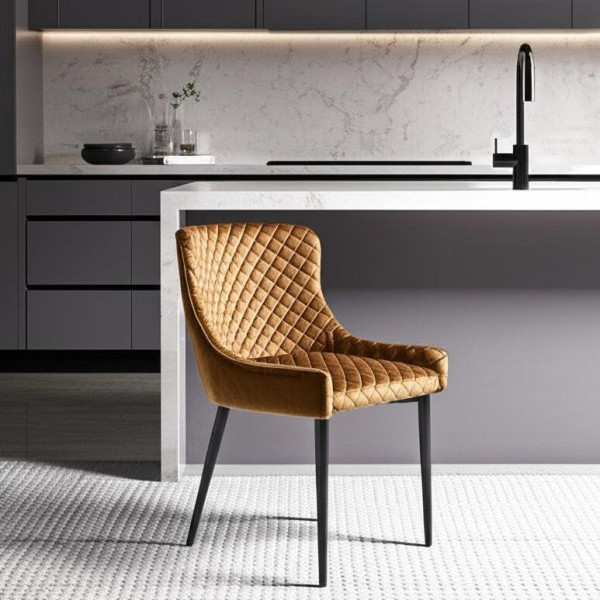 Стул ELI (mod. 8202) (коричневый (G-062-61)/черный) фото № 7