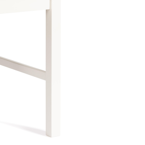 Обеденный комплект эконом «Hudson Dining Set» (стол + 4 стула) (ivory white (слоновая кость), ткань кор.-золотая) фото № 8