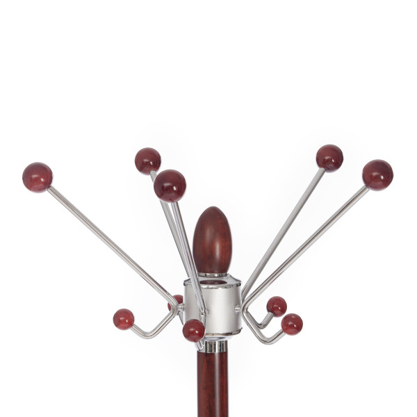 Вешалка напольная XY-027 (Красное дерево) фото № 5