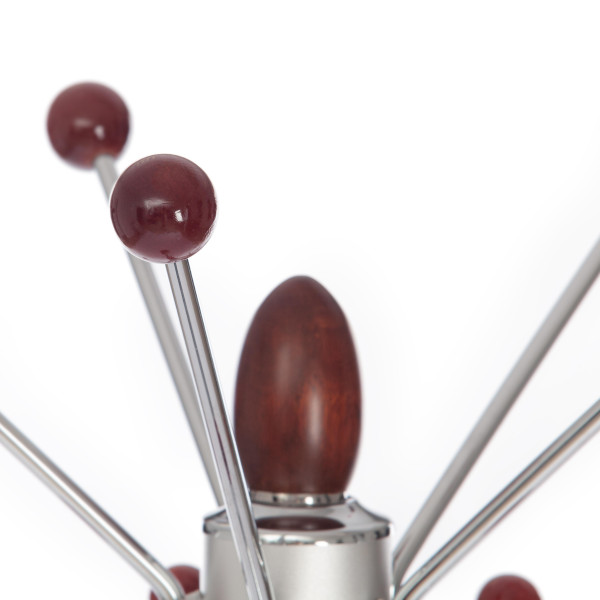 Вешалка напольная XY-027 (Красное дерево) фото № 6