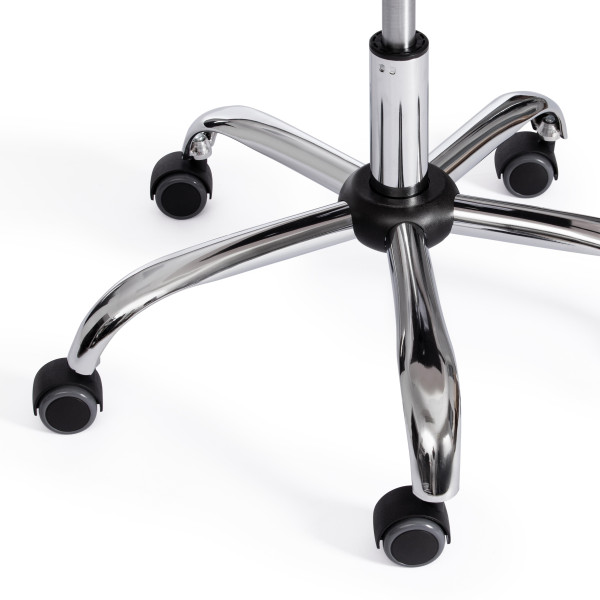 Кресло офисное TetChair «Zero» (флок, розовый) фото № 9