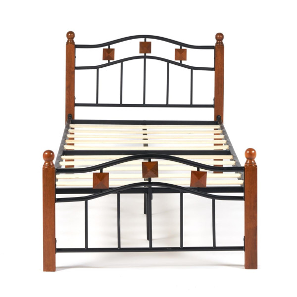 Кровать AT 126 + основание из деревянных ламелей (90 см x 200 см) фото № 2