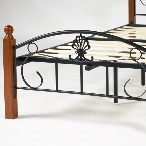 Кровать «Rumba» AT 203 + основание из деревянных ламелей (90 см x 200 см) фото № 4