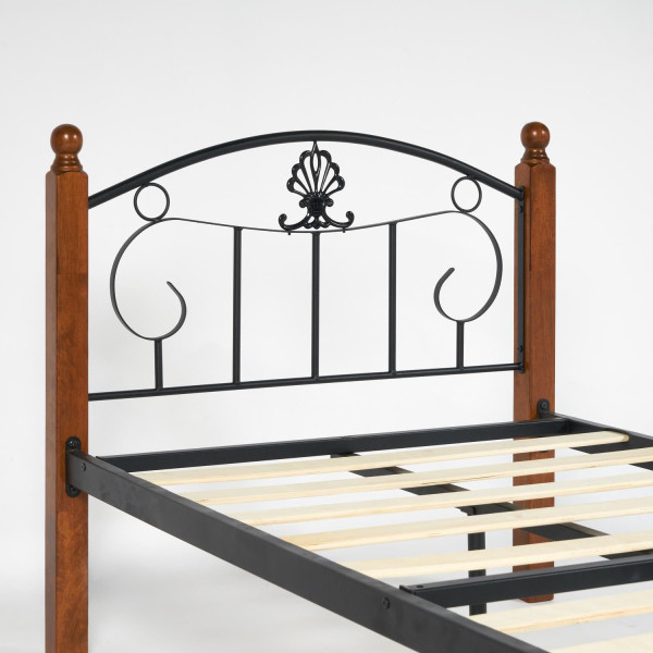 Кровать «Rumba» AT 203 + основание из деревянных ламелей (90 см x 200 см) фото № 5