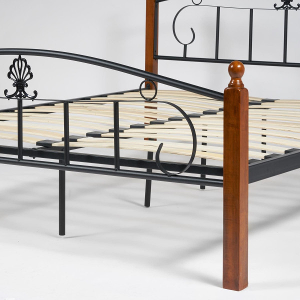 Кровать «Rumba» AT 203 + основание из деревянных ламелей (160 см x 200 см) фото № 2