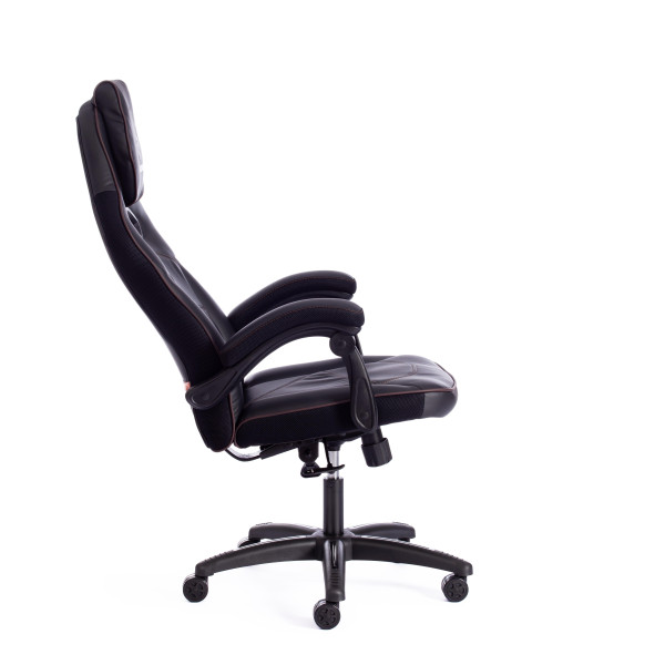 Кресло компьютерное «Arena» (черный/черный кож/зам) фото № 4
