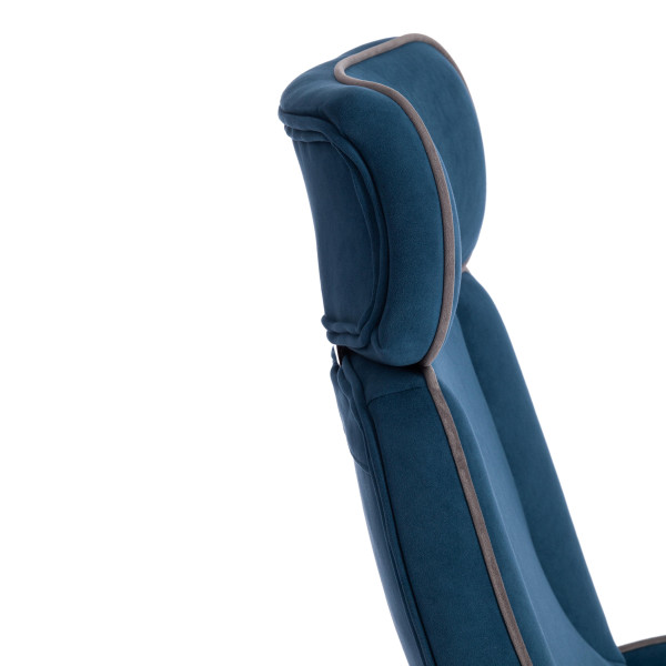 Кресло офисное «Charm» (Синий флок) фото № 11