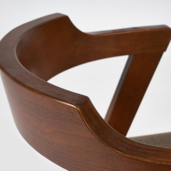 Стул с мягким сиденьем «Versa» (Верса) (Коричневый) фото № 4