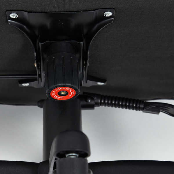 Кресло офисное «Duke» (чёрный флок) фото № 17