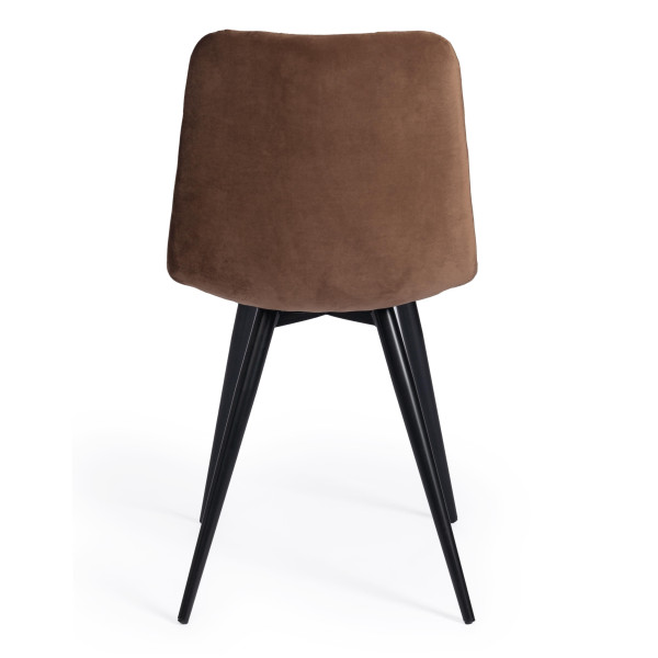 Стул «Chilly» (mod. 7095) (коричневый barkhat 11/черный) фото № 4
