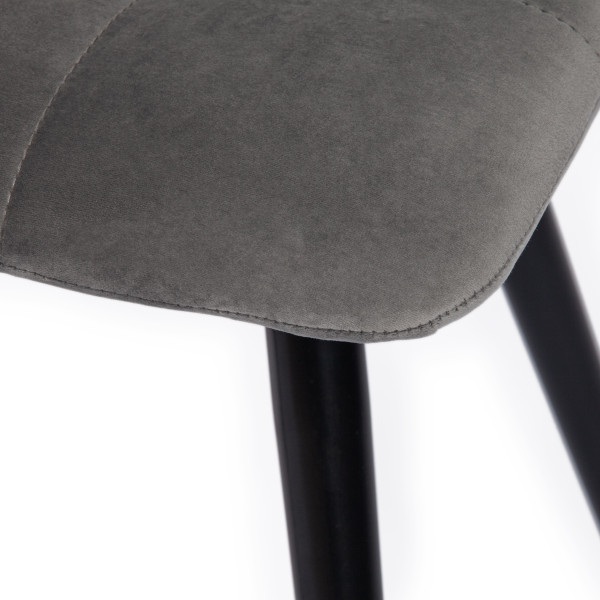 Стул «Chilly» (mod. 7095) (серый barkhat 26/черный) фото № 8