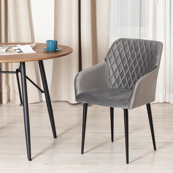 Кресло «Bremo» (mod. 708) (серый barkhat 26/черный) фото № 10