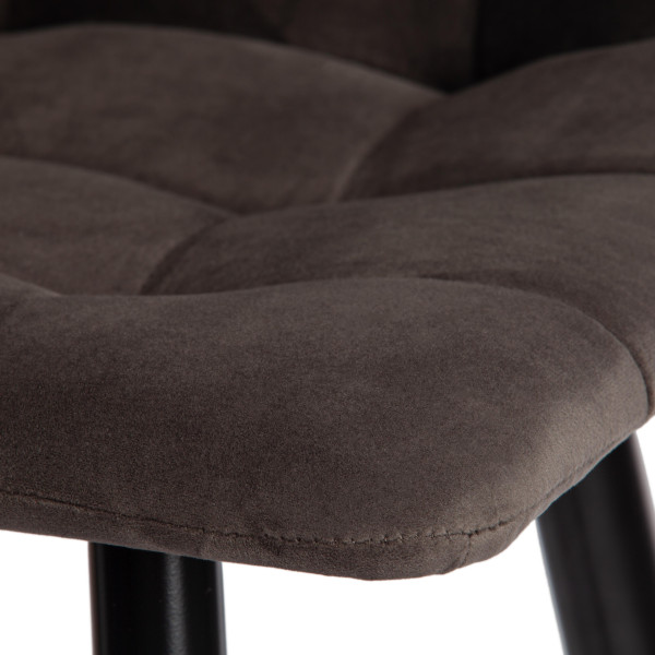 Стул барный «Chilly» (mod.7095б) (темно-серый barkhat 14/черный) фото № 7