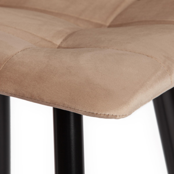 Стул барный «Chilly» (mod.7095б) (бежевый barkhat 5/черный) фото № 7