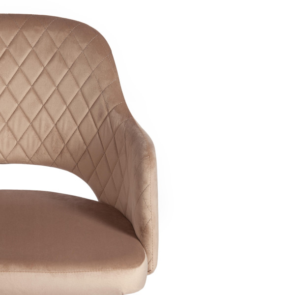 Кресло «Valkyria» (mod. 711) (бежевый barkhat 5/черный) фото № 6