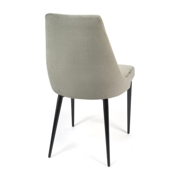 Стул «Lavanda» (mod. 712) (серый barkhat 26/черный) фото № 3