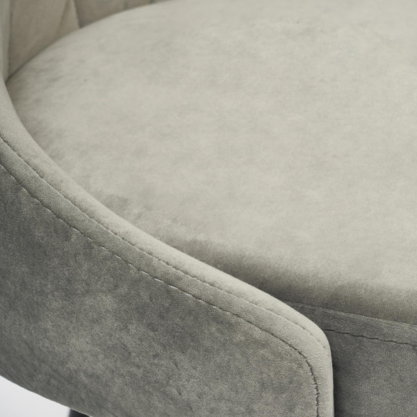 Стул «Lavanda» (mod. 712) (серый barkhat 26/черный) фото № 5