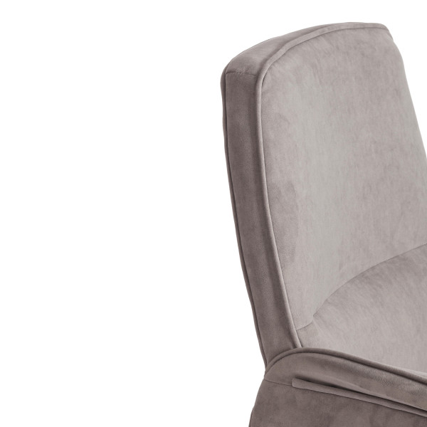 Кресло офисное «York» (флок серый) фото № 10