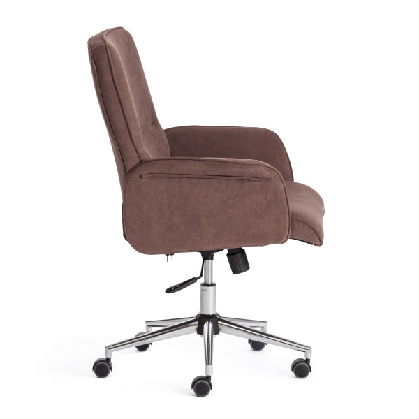 Кресло офисное «York» (флок коричневый) фото № 2