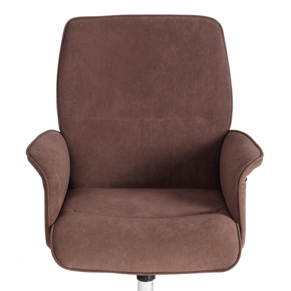Кресло офисное «York» (флок коричневый) фото № 6