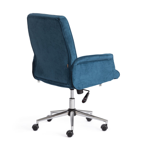 Кресло офисное «York» (флок синий) фото № 3