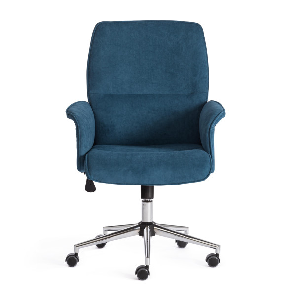 Кресло офисное «York» (флок синий) фото № 5