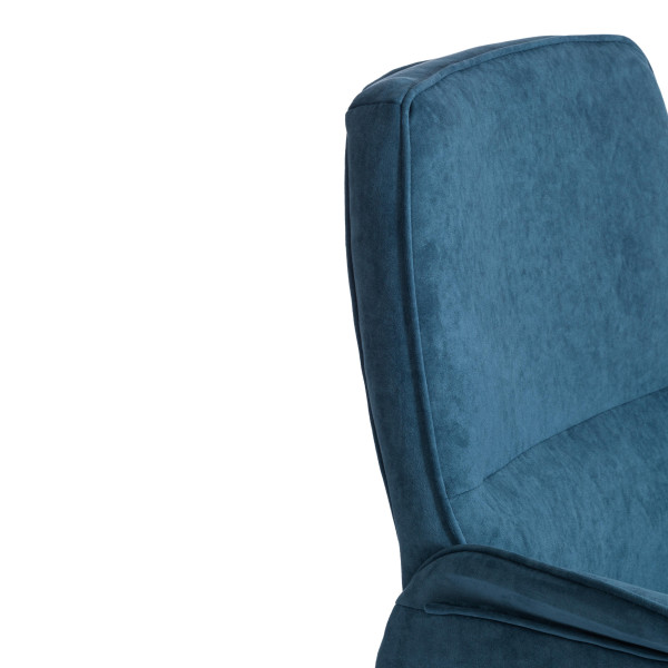 Кресло офисное «York» (флок синий) фото № 10