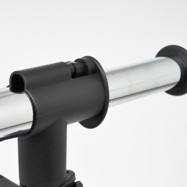 Вешалка раздвижная для гардеробной NY-3295 (хром/черный) фото № 10