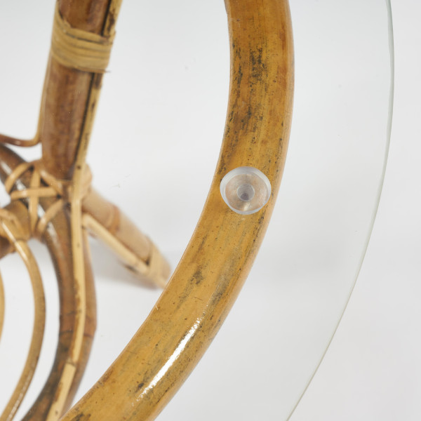 Комплект для отдыха «New Bogota Eco Skin» (стол+2 кресла+диван с подушками) (натуральный) фото № 3