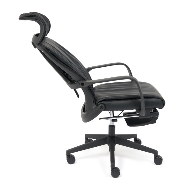 Кресло «Wing» (кож/зам, черный) фото № 8