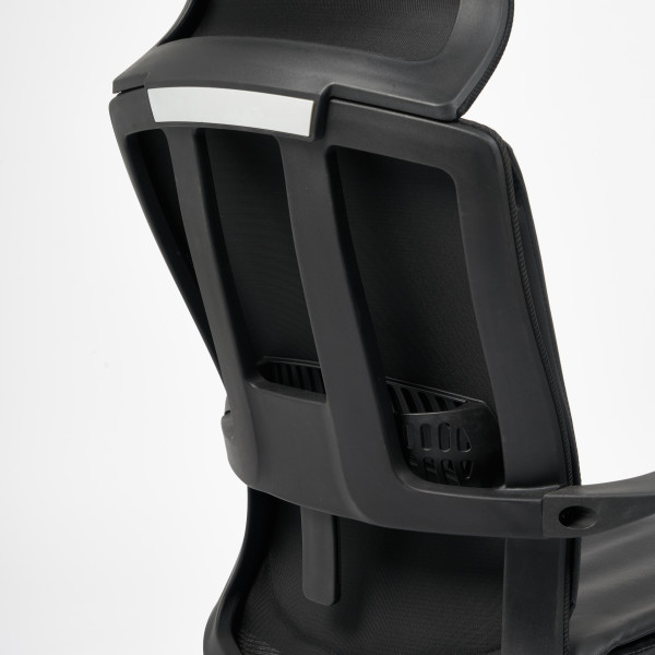 Кресло «Wing» (кож/зам, черный) фото № 15