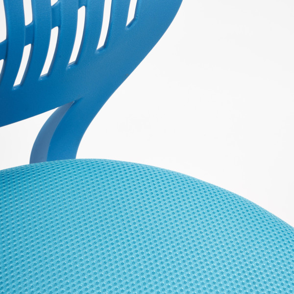 Кресло «Fun» (ткань, синий) фото № 6