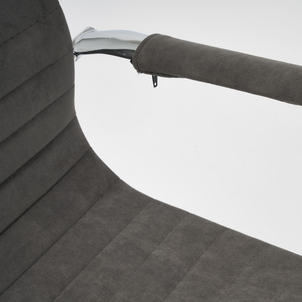 Кресло «Urban Low» (флок, серый, 29) фото № 6