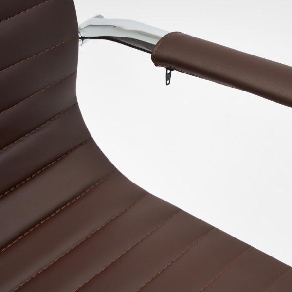 Кресло «Urban Low» (кож/зам, коричневый, 36-36) фото № 6