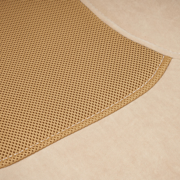 Кресло «Parma» (флок/ткань, бежевый/бронза, 7/TW-21) фото № 6