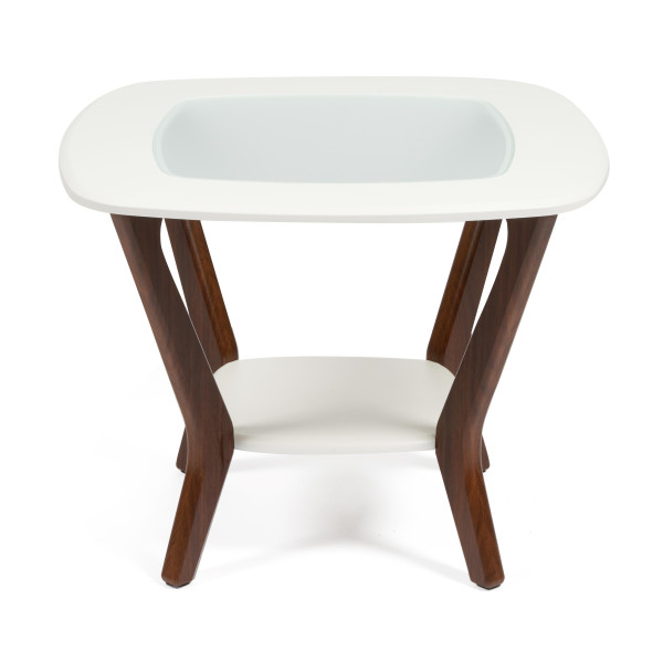 Стол журнальный «Goodwin» (белый) фото № 2