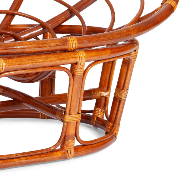 Кресло "MAMASAN" 23/02 W / без подушки / Cognac (коньяк) фото № 6