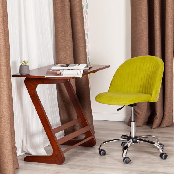 Кресло MELODY (флок, олива, 23) фото № 11