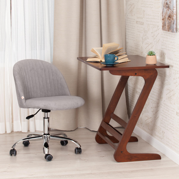 Кресло MELODY (флок, серый, 29) фото № 12