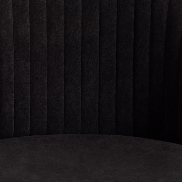 Кресло MELODY (флок, черный, 35) фото № 7