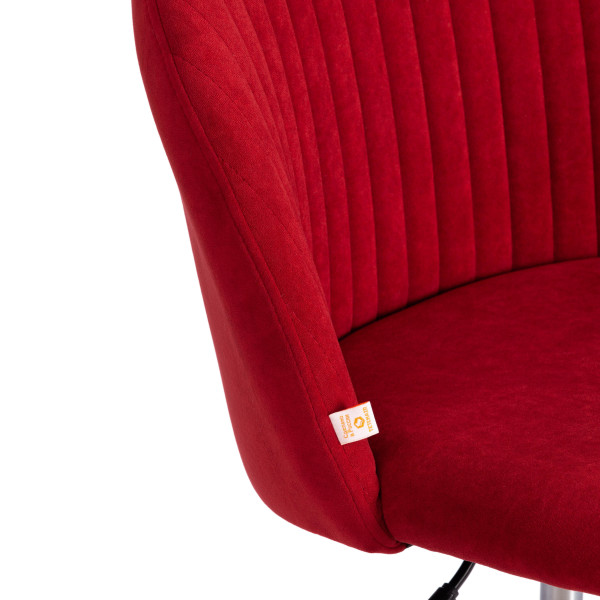 Кресло MELODY (флок, бордовый, 10) фото № 8