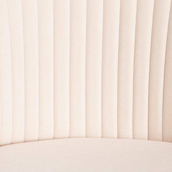 Кресло MELODY (флок, молочный, 4) фото № 9