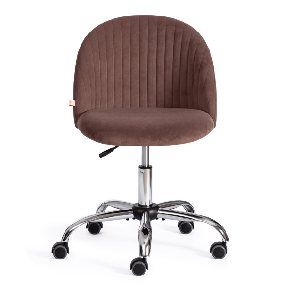 Kресло MELODY (флок, коричневый, 6) фото № 5