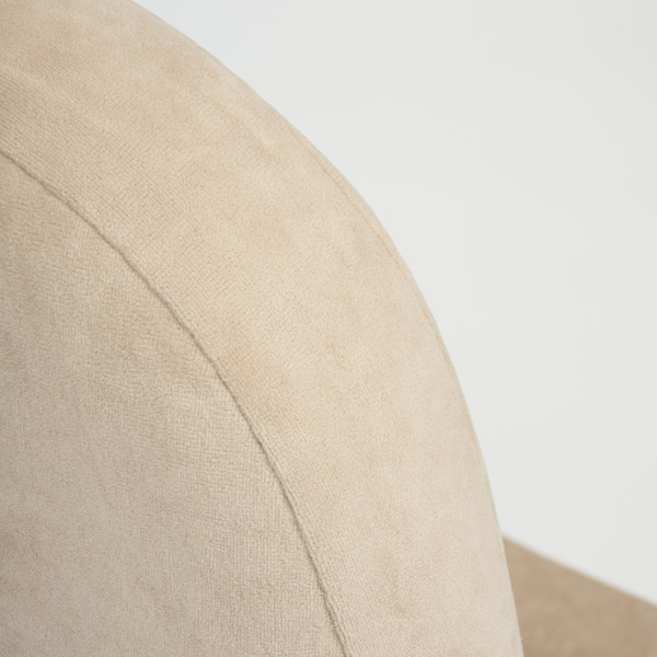 Кресло LEADER (флок, бежевый, 7) фото № 8