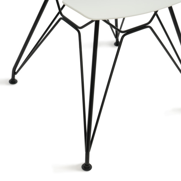 Стул HANSEN (mod. 622N) (белый/черный) фото № 8