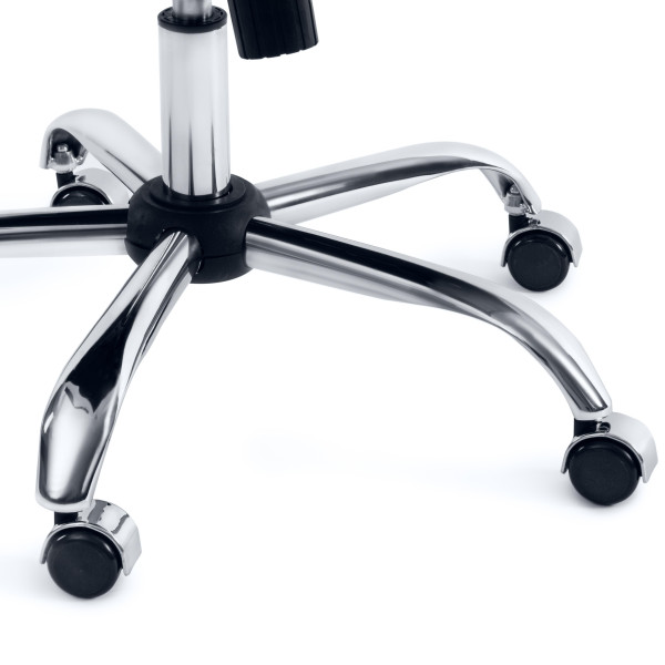 Кресло BERGAMO (крестовина хром, белый) фото № 13