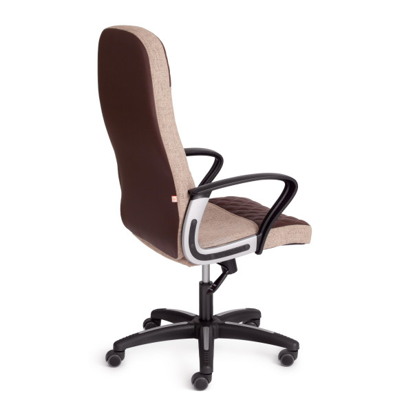 Кресло ADVANCE (ткань/кож/зам, светло-коричневый/коричневый, фостер 04/36-36) фото № 3