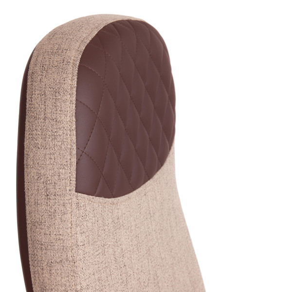 Кресло ADVANCE (ткань/кож/зам, светло-коричневый/коричневый, фостер 04/36-36) фото № 7